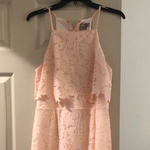 Pink Lace Dress